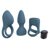 LOVELINE Pleasure Kit - Couples Kit - Blue for Intense Fun Couples Toys
